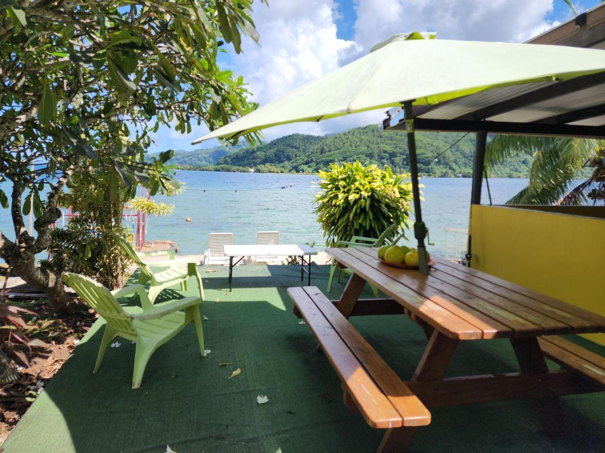 Villa De La Baie Raiatea - Bord De Mer Uturoa Kültér fotó