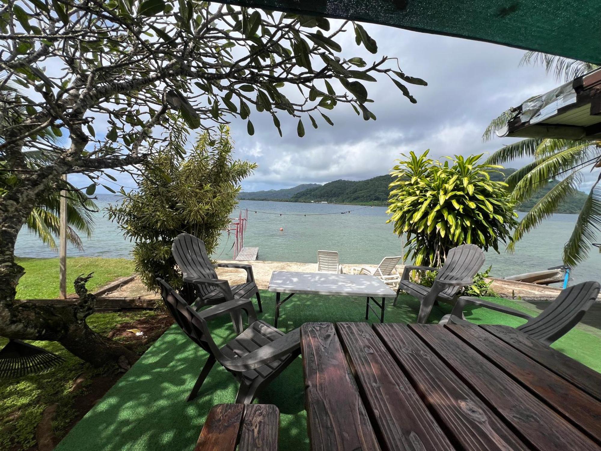 Villa De La Baie Raiatea - Bord De Mer Uturoa Kültér fotó